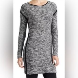 Athleta Sweater Dress Women's Grey Knit Long Sleeve Size XS
